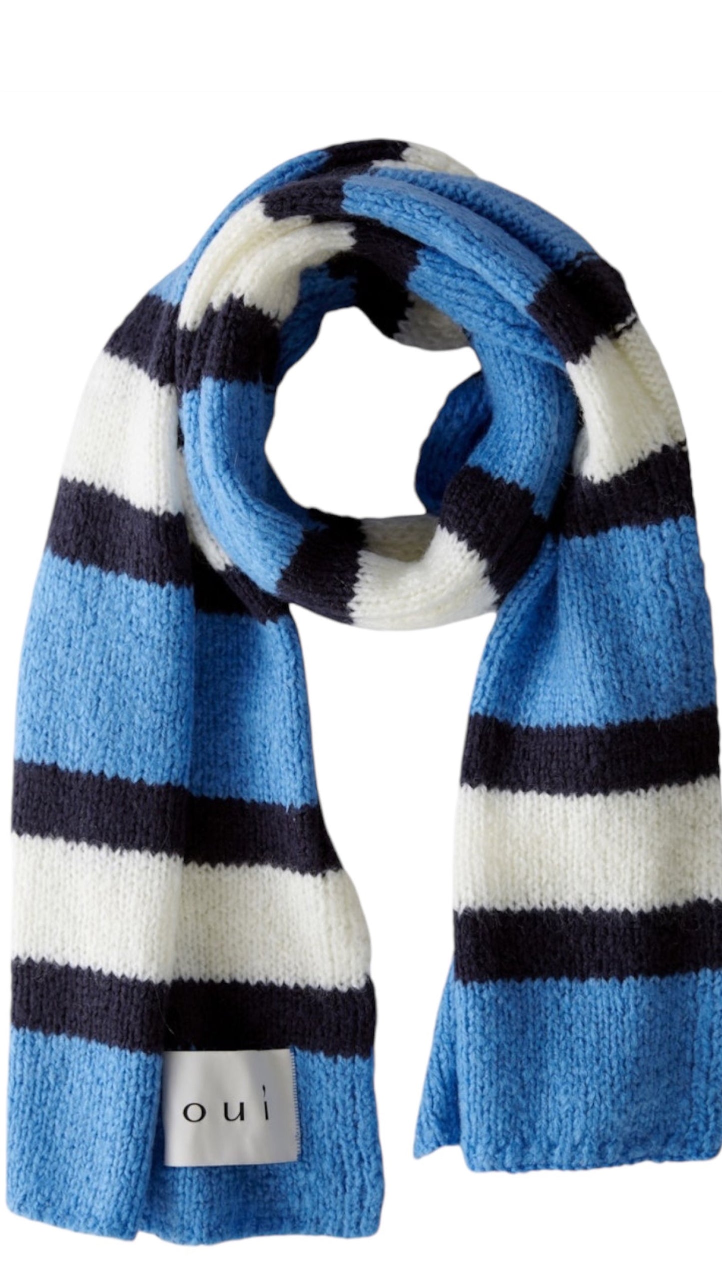 Scarf blue Oui